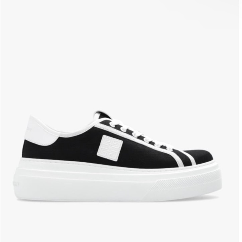 Givenchy black city platform sneaker